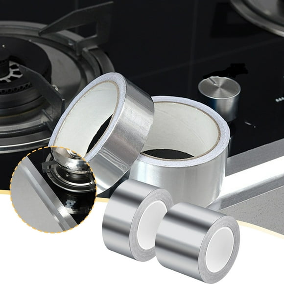 Cinta de Reparación Autoadhesiva de Tira de Masilla de Papel de Aluminio para Bañera, Ducha, Inodoro, Fregadero de Cocina, Lavabo, Sellado de Paredes | Gel de Sílice | 1 Unidad | Blanco/Gris/Marrón