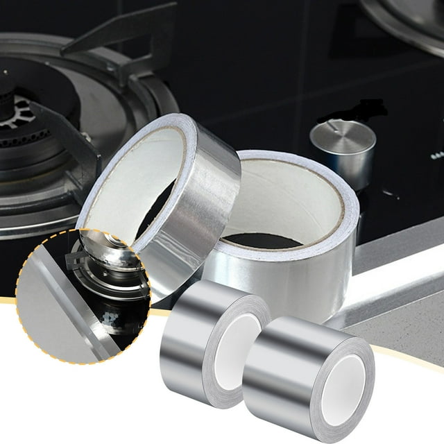 Cinta de Reparación Autoadhesiva de Tira de Masilla de Papel de Aluminio para Bañera, Ducha, Inodoro, Fregadero de Cocina, Lavabo, Sellado de Paredes | Gel de Sílice | 1 Unidad | Blanco/Gris/Marrón