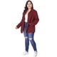 thumbnail image 4 of Chaqueutilitarcon cordón cuello alto talgrande pamujer Borgo3XL, 4 of 6