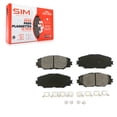 thumbnail image 1 of SIM Front Semi-Metallic Disc Brake Pads SIM-1211 for Car Toyota RAV4 Matrix Pontiac Vibe Scion Corolla iM tC Mirai, 1 of 8