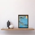 thumbnail image 2 of Hakozaki, Umi no Nakamichi Chikuzen Province Utagawa Hiroshige Japanese Woodblock Artwork Framed Wall Art Print A4, 2 of 4
