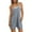 Gray, variant on Shorts Jumpsuits for Women Casual V-Neck Spaghetti Strap Sleeveless Rompers w/Pockets Summer Outfits New Black XL