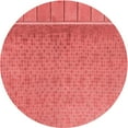 thumbnail image 1 of Ahgly Company Indoor Round Patterned Bean Red Area Rugs, 8' Round, 1 of 6