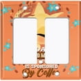thumbnail image 6 of Metal Light Switch Plate Cover Coffee Bean Good Mood COF006, 6 of 13