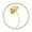 I, variant on Boovnll Room Decor, Living Room Gold Round Ginkgo Leaf Metal Wall Hanging, Home Decor, Bedroom Decor, Living Room Decor