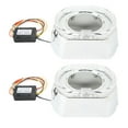 thumbnail image 2 of LED Bright Headlight Decorative Cover,1 Pair LED Lens LED Bright Headlight Trim Cover Car Headlight Trim Ring Cover Achieve More, 2 of 8