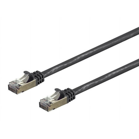 Monoprice Cat7 Ethernet Network Patch Cable - 3 feet - Black | 26AWG  Shielded  (S/FTP) - Entegrade Series price history on PriceWatchPro