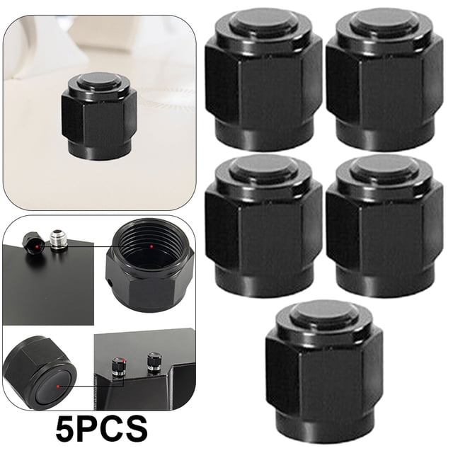 DQrwqpou Tapón Tapa Acampanada de Aluminio 5 Uds para Piezas de Vehículos Automóvil AN6
