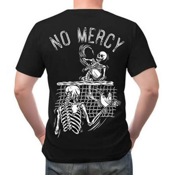 No Mercy Pickleball Black T-Shirt Medium