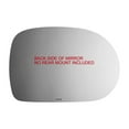 thumbnail image 3 of Fits 02-05 Sedona Left Driver Mirror Glass Lens w/Adhesive USA no Backing Plate, 3 of 6