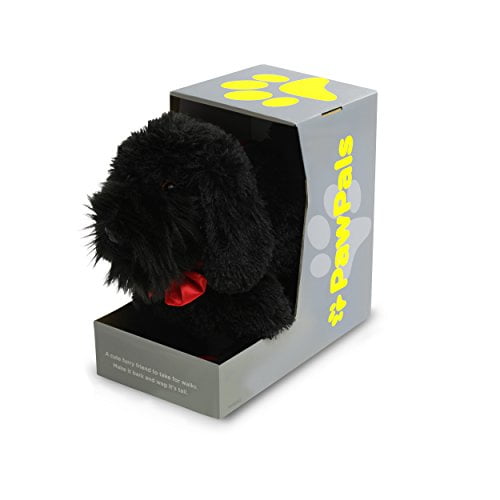 Meva Kids Walking and Barking Puppy Dog Toy Pet with Remote Control Leash Black