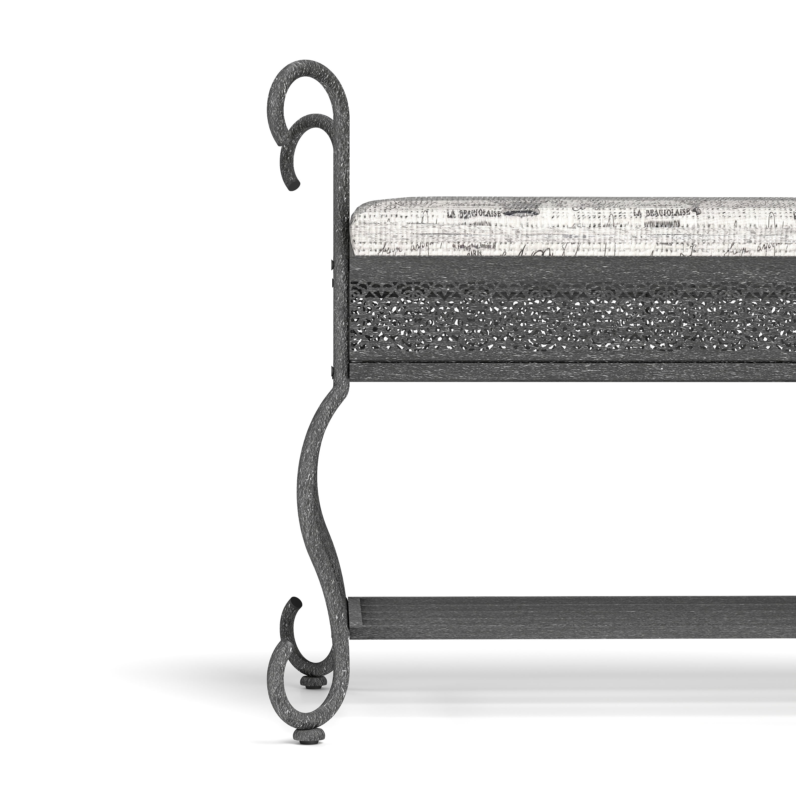 Mintazer 46" Rustic Shoe Bench with Cushioned Seat & Storage, Shoe Rack for Hallway & Entryway