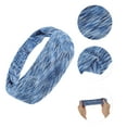 thumbnail image 3 of Unique Bargains 1 Pc Breathable Headband Sweat Headband for Sport Blue, 3 of 6