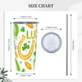 thumbnail image 5 of Kll St Patrick'S Day1 Stainless Steel Vacuum Insulated Coffee Cup 20 Oz Insulated Travel Mug Water Cup With Leak-Proof Straw Lid & Flip Lid,1 Metal Straws,1 Cleaning Brush, 5 of 8
