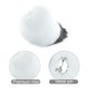 thumbnail image 3 of Aro de pelo de felpa Orejas de conejo Headwear Tail Set Diadema peluda Lindo tocado Animal Fiesta de Halloween Decorar MFZFUKR BST2002357-3, 3 of 5