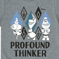thumbnail image 3 of Frozen 2 - Profound Thinker - Toddler And Youth Short Sleeve Graphic T-Shirt, 3 of 5