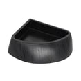 thumbnail image 3 of Plato de agua para reptiles, comedero, comedero, accesorio para terrario, bebedero estable negro, 3 of 8
