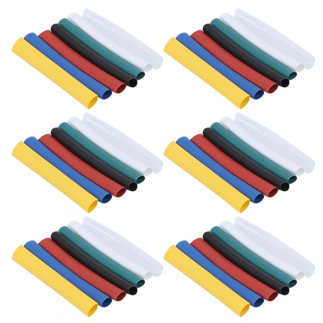42 Pcs Gaines de Fil Thermorétractable Protection de Câble de Données Gaine 6/3mm Imperméable