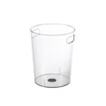 thumbnail image 1 of Garbage Can Transparent Trash Can Desktop Storage Bucket PET Plastic Waste Basket Clear Bucket Kitchen Living Room Ice Pail, 1 of 2