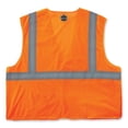 thumbnail image 2 of Ergodyne GloWear® Breakaway Mesh Hi-Vis Type-R Class 2 Safety Vest, X-Small, Orange, 2 of 8