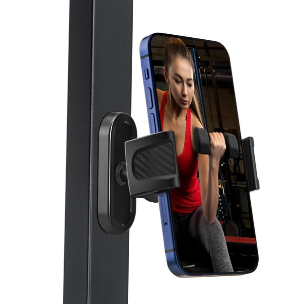 Soporte magnético portátil para teléfono de gimnasio HOYXUN para teléfonos inteligentes