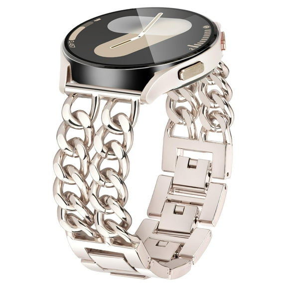 Correa de reloj G-ficu Galaxy, 20 mm, cadena vaquera metálica