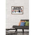 thumbnail image 2 of Netflix Super Crooks - Lineup Wall Poster, 14.725" x 22.375" Framed, 2 of 6