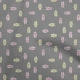 thumbnail image 1 of oneOone Rayon Gray Fabric Animal Sewing Fabric By The Yard Printed Diy Clothing Sewing Supplies 56 Inch Wide, 1 of 5