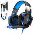 thumbnail image 1 of YaoHui PS4 Gaming Headset, Gaming Headset with Microphone Noise Canceling LED Light Stereo Audio Bass with Mic 3.5mm Jack for PS4/ Xbox One/PC/Mac/Nintendo Switch/Computer/Tablet/Smartphone, 1 of 7