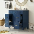 thumbnail image 5 of 36" Bathroom Vanity Cabinet With Sink Top Combo Set Space-Saving Bathroom Storage Cabinet With Soft Closing Door Drawer, 5 of 8