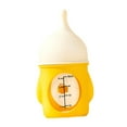thumbnail image 2 of Botella de alimentación de mascotas, botella de alimentación de mascotas, botella de enfermería anti -recesionante reutilizable portátil, 80 ml para Amarillo, 2 of 8