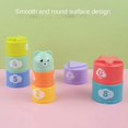 thumbnail image 4 of Kid Brain Response Battle Fold Cup Hand Speed Competition Fold Cup Child Stack Game Early Education Puzzle Train Board Games Toy, 4 of 6