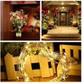 thumbnail image 4 of 300 LED Fairy String Lights Warm White Christmas Lights Remote Control, 99ft Silver Wire Firefly Lights Starry Light for DIY Christmas Tree Costume Wedding Party Table Centerpiece Decor, 4 of 7