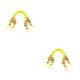 thumbnail image 1 of Sonducket 2 unids/set mango de bolsa de cuentas de correa duradera y resistente para bolso de hombro con asa multicolor amarillo 46cm amarillo 46cm 2Conjunto, 1 of 6