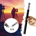 thumbnail image 2 of AOOOWER Rotatable Ball Joint Adapter 1/4 Female Screw 17mm Fixed Rod For Camera Tripods, 2 of 13