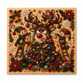 thumbnail image 2 of Christmas Pearl Art DIY Kit, 5D Pearl Diamond Art Kit for Adults Christmas, 3D Beaded Painting Craft with Clear Symbols, 12 Inch Holiday Wall Art Decoration and Gift, 2 of 8