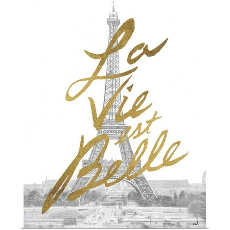 Great BIG Canvas | Rolled Moira Hershey Poster Print entitled Gilded Paris