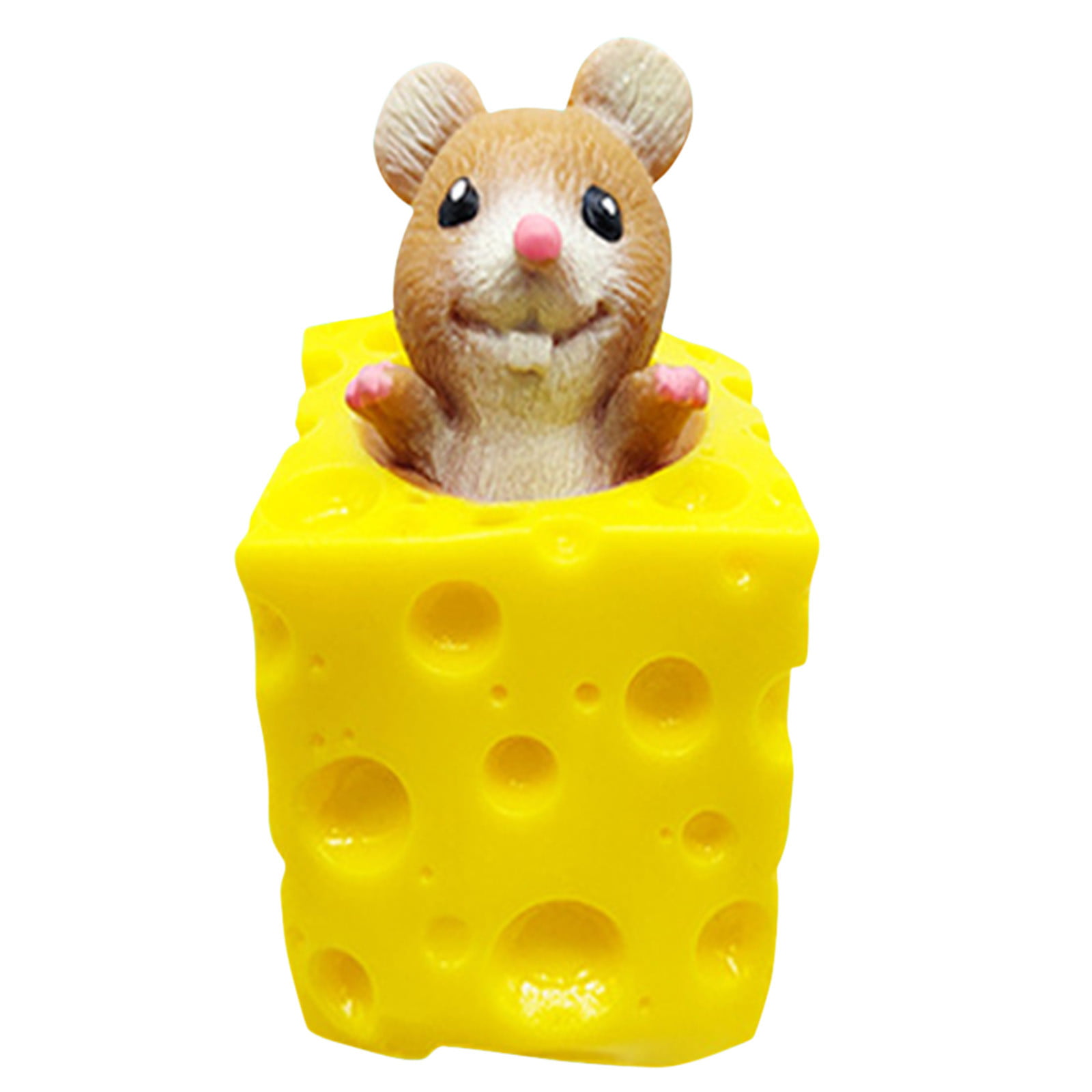 Mouse and Cheese Toy Hide and Seek Stress Relief Toy for Kid Adult SDLAJOLLA Fidget Toys 