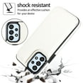 thumbnail image 2 of Wallet Case for Samsung Galaxy A53 5G with Card Holder, Back Folio Flip Premium PU Leather Kickstand Card Slots Case, Double Strong Magnetic Clasp Durable Shockproof Phone Case,White, 2 of 8