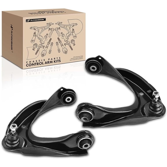 A-Premium 2 x Front Upper Control Arm with Ball Joint & Bushing Compatible with Ford Fusion 2006-2012 Lincoln MKZ 2007-2012 Mazda 6 2003-2008 Mercury Milan 2006-2011# K620636 K620635