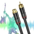 thumbnail image 6 of Long Last Extension Cable Male to Female Plugs for Subwoofer, 6 of 14