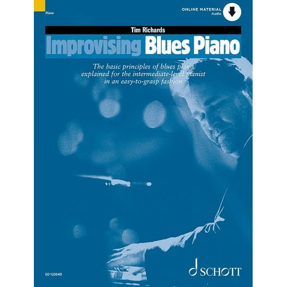Improvising Blues Piano, (Paperback)