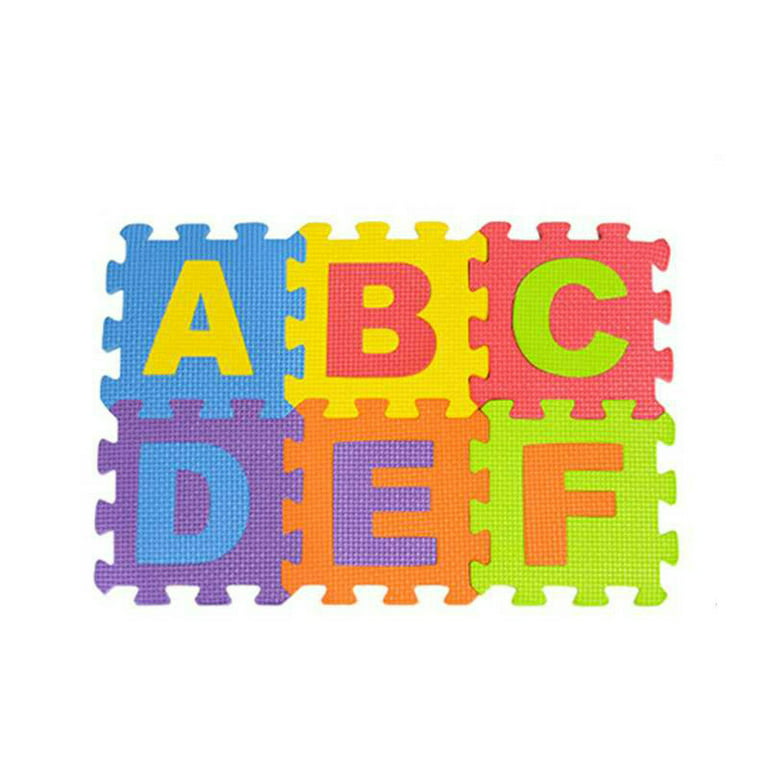 36PCS/Set Large Alphabet Numbers EVA Floor Mat Baby Room Jigsaw