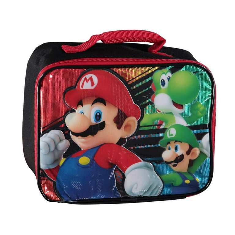 Super Mario Nintendo lunch kit lunch box BPA Free insulated NEW