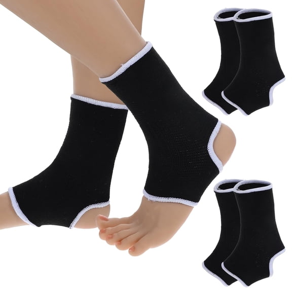 DUPAI 2 Pair Kids Ankle Brace Stabilize Joints, Child Ankle Support Compression Sleeves, for Jogging Running Gymnast 7-12 Years