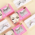 thumbnail image 5 of 1 Pair Artificial Sequined False Eyelashes Extension Fake Eyelashes Set For Halloween Party Cosplay, 5 of 9