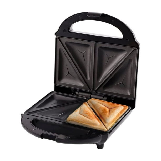 Sandwichera Premium MasterChef Power Ready Rebanadas Negro MK-SM