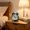 Green, variant on Classic Triangle Shaped Alarm Clock, Clear Ring Tone with Quiet Sweep Movement for Bedside Office Desk Dorm Black 4.65x3.35x2in