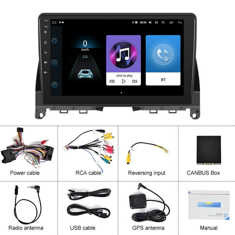 Comprar MERCEDES CLASE C W204 (2007-6/2011) - ANDROID 10,25