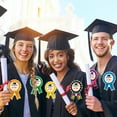 thumbnail image 4 of 32-Pack Graduation Party Self-Adhesive Stickers, Badge and Envelope Stickers with Cap and Diploma Designs, 4 of 6